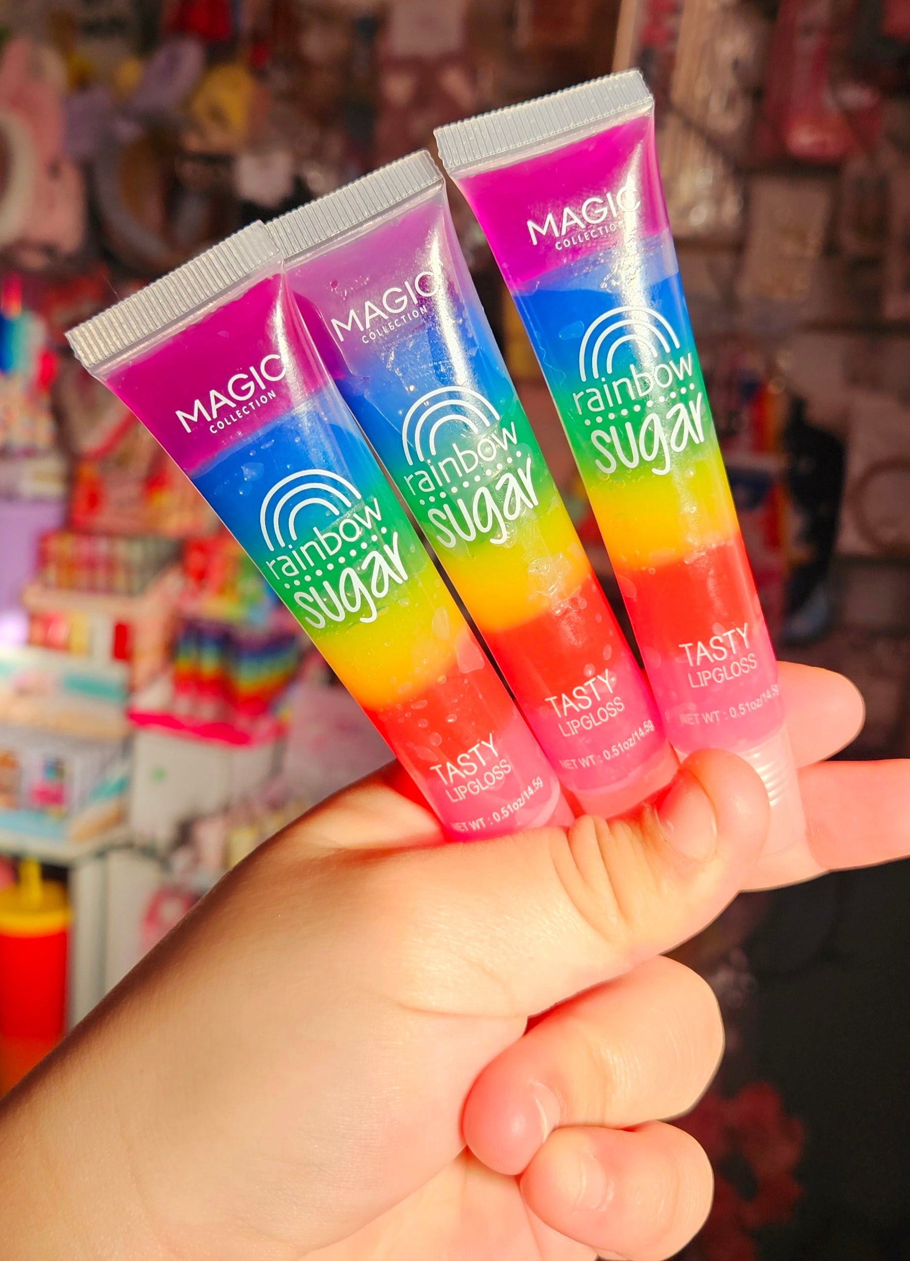 Rainbow Lipgloss
