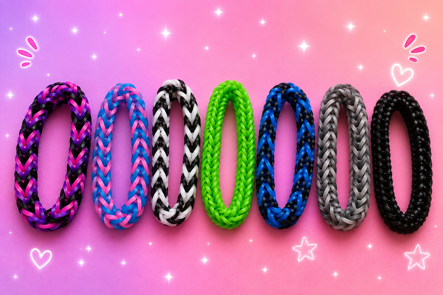 💜BTS Inspired Loom Bracelets 💜